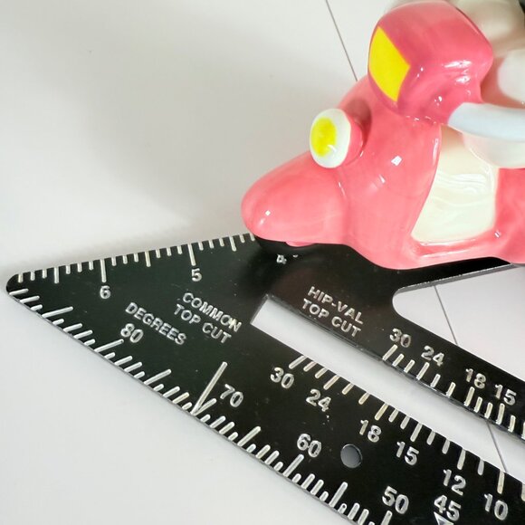 Blue Sky Hello Kitty Figurine Ceramic Riding Pink Vespa Scooter Girl Kawaii Gift - Picture 10 of 13